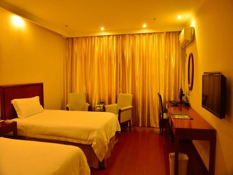 Greentree Inn Anhui Chizhou Jiuhua Mountain Scenic Spot Business Hotel Wuxiqiao Bagian luar foto