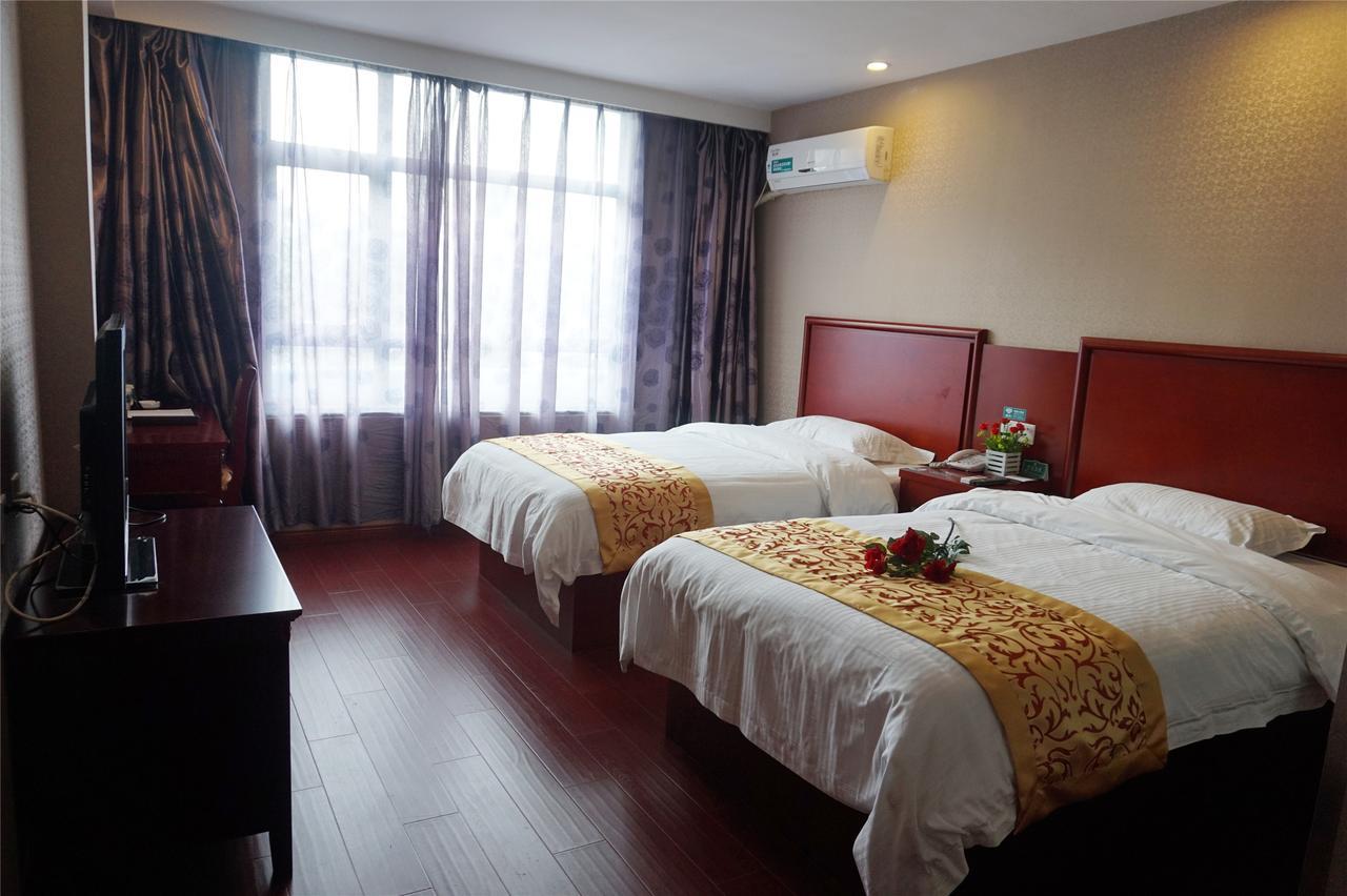 Greentree Inn Anhui Chizhou Jiuhua Mountain Scenic Spot Business Hotel Wuxiqiao Bagian luar foto