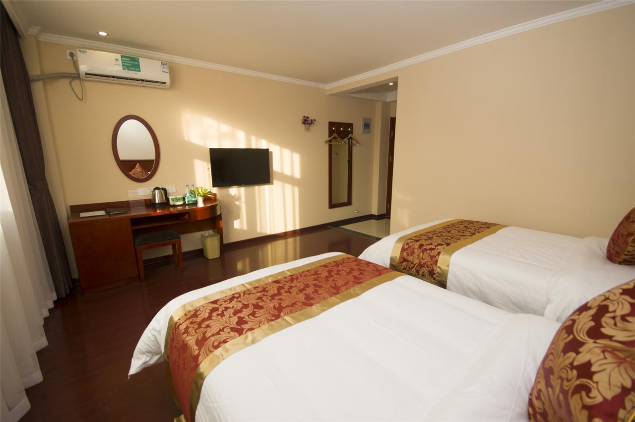Greentree Inn Anhui Chizhou Jiuhua Mountain Scenic Spot Business Hotel Wuxiqiao Bagian luar foto
